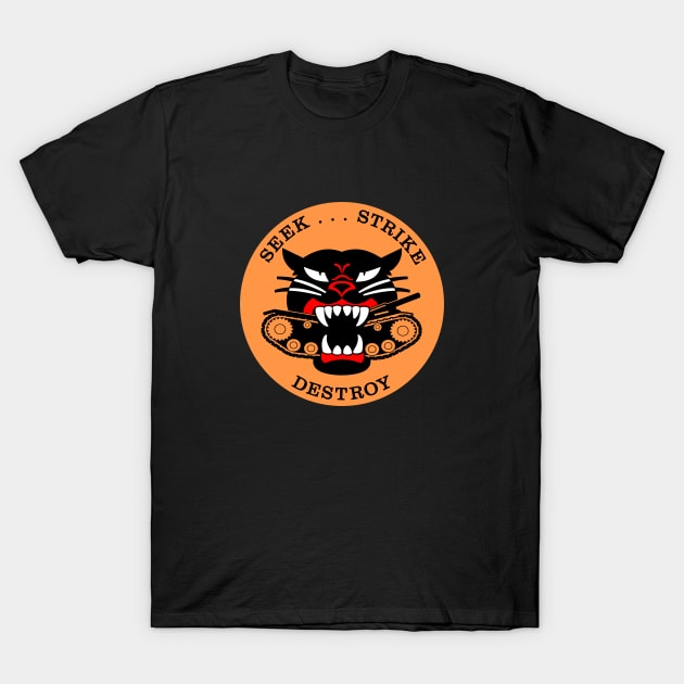 M18 HELLCAT-SEEK STRIKE & DESTROY 2 T-Shirt by TaterSkinz